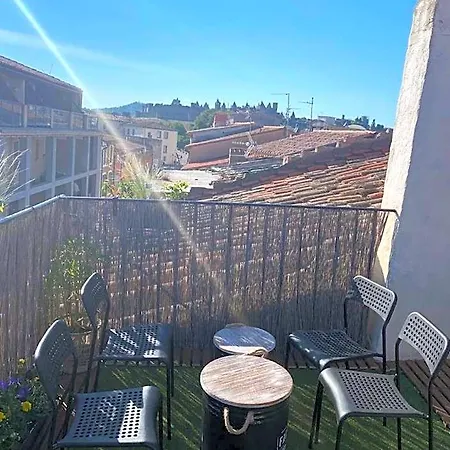 Bed & Breakfast Rooftop Face à La Cité 'rfc' Carcassonne